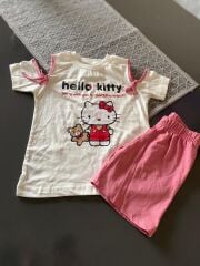 KIZ ÇOCUK TAKIMI-PEMBE&BEYAZ